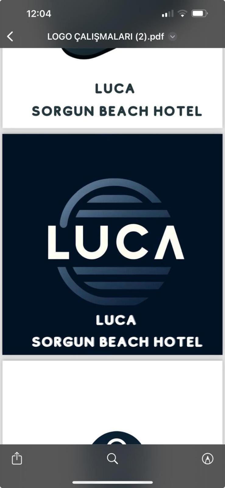 Luca Beach Hotel Сиде Екстериор снимка